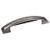 Hardware Resources 6-1/4" Overall Length Pillow Top Cabinet Cup Pull - Screws Included - 128 mm center-to-center Holes - Brushed Pewter - 436-128BNBDL