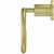 Pfister BRB-NC1BG Contempra Towel Ring - Brushed Gold