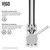 Vigo VG02007CHK2 Zurich Pull-Down Spray Kitchen Faucet With Soap Dispenser In Chrome