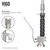 Vigo Zurich Pull-Down Spray Kitchen Faucet In Stainless Steel
