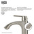 Vigo VG03013BN Linus Vessel Bathroom Faucet In Brushed Nickel