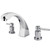 Kingston Brass Two Handle Roman Tub Filler Faucet - Polished Chrome KS4361DL