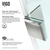 Vigo 34 in. L x 34 in. W x 73 in. H Monteray Frameless Shower Enclosure with Brushed Nickel Hardware