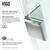 Vigo 36 in. L x 36 in. W x 79 in. H Monteray Frameless Shower Enclosure With Base and with Brushed Nickel Hardware
