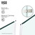 Vigo 36 in. L x 48 in. W x 79 in. H Monteray Frameless Shower Enclosure With Left Drain Base and with Brushed Nickel Hardware