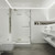 Vigo VG6011BNCL40WL Monteray Frameless Shower Enclosure With Left Drain Base and with Brushed Nickel Hardware Vigo VG6011BNCL40WL Monteray Frameless Shower Enclosure With Left Drain Base and with Brushed Nickel Hardware