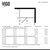 Vigo 32 in. L x 32 in. W x 79 in. H Monteray Frameless Shower Enclosure With Base and with Chrome Hardware