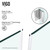Vigo VG6012CHCL36WR Pacifica Frameless Shower Enclosure With Right Sided Opening And Base and with Chrome Hardware