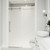 Vigo 56-60 in. W x 74 in. H Elan Adjustable Frameless Sliding Shower Door with stainless steel Hardware
