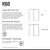 Vigo 56-60 in. W x 74 in. H Luca Adjustable Frameless Sliding Shower Door with Chrome Hardware