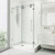 Vigo 36 in. L x 48 in. W x 79 in. H Winslow Frameless Sliding Door Shower Enclosure With Left Drain Base and with Chrome Hardware