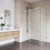 Vigo 34 in. L x 46 in. W x 74 in. H Winslow Frameless Sliding Door Shower Enclosure with stainless steel Hardware