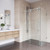 Vigo 34 in. L x 58 in. W x 74 in. H Winslow Frameless Sliding Door Shower Enclosure with stainless steel Hardware
