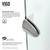 Vigo VG6061BNCL40WS Verona Frameless Neo-Angle Shower Enclosure With Low-Profile Base and with Brushed Nickel Hardware