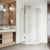 Vigo 36 in. L x 36 in. W x 77 in. H Verona Frameless Neo-Angle Shower Enclosure With Low-Profile Base and with Chrome Hardware