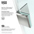 Vigo VG6062BNCL38WS Piedmont Frameless Neo-Angle Shower Enclosure With Low-Profile Base and with Brushed Nickel Hardware