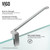 Vigo VG6062CHCL36 Piedmont Frameless Neo-Angle Shower Enclosure with Chrome Hardware