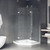 Vigo 47 in. L x 47 in. W x 77. in H Gemini Frameless Neo-Angle Shower Enclosure With Low-Profile Base and with Brushed Nickel Hardware