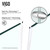 Vigo 42 in. L x 42 in. W x 77 in. H Gemini Frameless Neo-Angle Shower Enclosure With Low-Profile Base and with Chrome Hardware