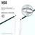 Vigo VG6063CHCL42WS Gemini Frameless Neo-Angle Shower Enclosure With Low-Profile Base and with Chrome Hardware
