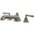 Kingston Brass Two Handle Roman Tub Filler Faucet - Brushed Nickel KS4308HL