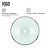 Vigo Crystalline Glass Vessel Bathroom Sink Set With Niko Vessel Faucet In Chrome - 16 1/2 inch