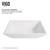 Vigo VGT1212 Vinca Matte Stone Vessel Bathroom Sink Set With Milo Vessel Faucet In Brushed Nickel