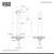 Vigo VGT1552 18" Rectangular Russet Glass Vessel Bathroom Sink Set With Seville Vessel Faucet In Oil Rubbed Bronze