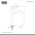 VIGO VGT1701 Rectangular Gray Onyx Glass Vessel Bathroom Sink Set With Duris Vessel Faucet In Matte Black