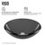Vigo Sheer Black Glass Vessel Bathroom Sink Set With Duris Vessel Faucet In Matte Black - 16 1/2 inch