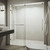 Vigo Ferrara 60x74 Adjustable Frameless Sliding Shower Door In Chrome