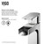 Vigo Amada Single Handle Vessel Bathroom Faucet In Chrome