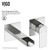 Vigo VG05005CH Atticus Single Handle Wall Mount Bathroom Faucet In Chrome