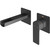 Vigo VG05005MB Atticus Single Handle Wall Mount Bathroom Faucet In Matte Black