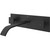 Vigo Titus Wall Mount Bathroom Faucet In Matte Black , Single Handle