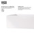 Vigo Magnolia Matte Stone Vessel Bathroom Sink Set With Olus Wall Mount Faucet In Matte Black - 21 1/4 inch