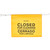Alpine Safety Hanging Sign - ALP498-HAN