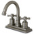 Kingston Brass KS8668ZX Two Handle Centerset Lavatory Faucet - Brushed Nickel