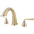 Kingston Brass Two Handle Roman Tub Filler Faucet - Polished Brass KS2362ZL