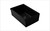 Whitehaus WHQ5530-BLACK Glencove Fireclay 30" Reversible Sink with Elegant Beveled Apron Front on one side Decorative 2" Lip Plain on Opposite Side