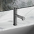 Whitehaus WHS1394-PSK-GM Waterhaus Solid Stainless Steel, Single Hole, Single Lever Kitchen Faucet with Pull-Out Head - Gunmetal