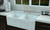 Whitehaus WHKBTLV3-9201-NT-PN Vintage III Plus Bridge Kitchen Faucet with Traditional Swivel Spout, Lever Handles and Brass Side Spray - Polished Nickel