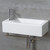 Whitehaus WHS1010-SB-BSS Waterhaus Single Lever Small Lavatory Faucet - Brushed Stainless Steel