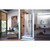 DreamLine Unidoor 36-37 in. W x 72 in. H Frameless Hinged Shower Door in Satin Black
