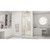 DreamLine Unidoor 38-39 in. W x 72 in. H Frameless Hinged Shower Door with Support Arm in Brushed Nickel