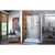 DreamLine Unidoor 44-45 in. W x 72 in. H Frameless Hinged Shower Door with Shelves in Oil Rubbed Bronze DreamLine Unidoor 44-45 in. W x 72 in. H Frameless Hinged Shower Door with Shelves in Oil Rubbed Bronze