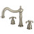 Kingston Brass Two Handle Roman Tub Filler Faucet - Brushed Nickel KS1348TX