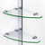DreamLine Unidoor 59-60 in. W x 72 in. H Frameless Hinged Shower Door with Shelves in Brushed Nickel