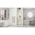 DreamLine Unidoor 30 in. W x 72 in. H Frameless Hinged Shower Door in Satin Black