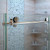 DreamLine Enigma-X 34 1/2 in. D x 48 3/8 in. W x 76 in. H Fully Frameless Sliding Shower Enclosure in Brushed Stainless Steel